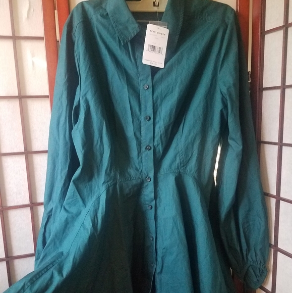 Free People button down tunic. NWT - Picture 2 of 4